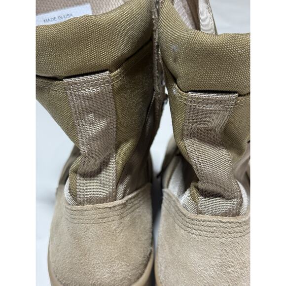 6 Wo's Military Hot weather steel Toe Combat boot, TAN - Picture 11 of 16
